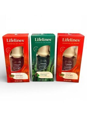Lifelines Energy Essential Oil Blend Set